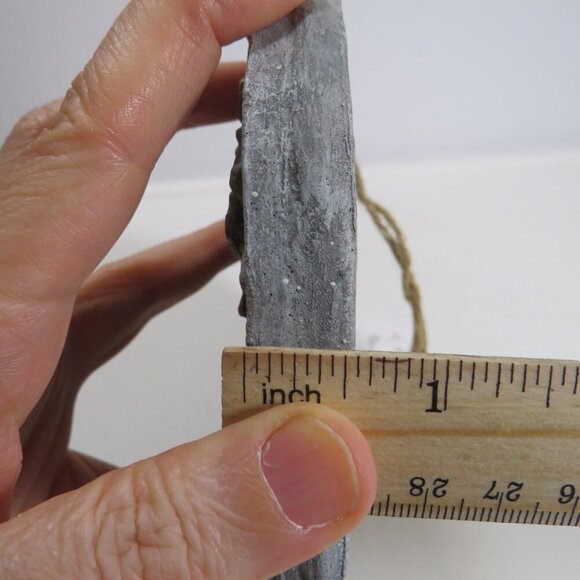 "Love Grows Here" Floral Heart Shaped Plaque HEAVY - Picture 6 of 9